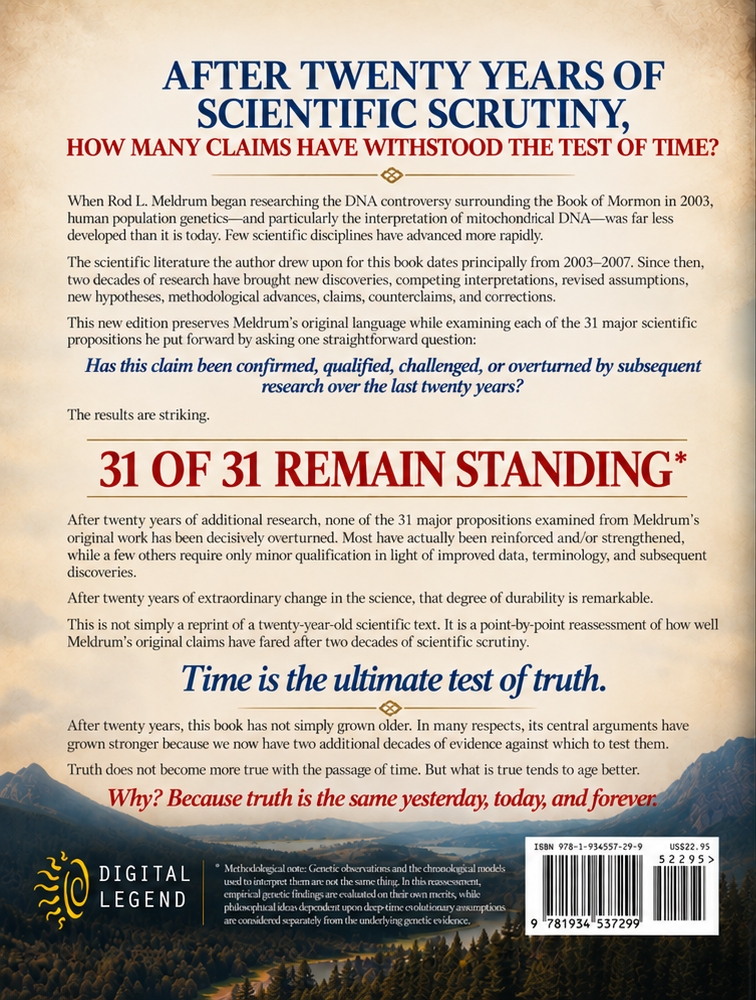 Rediscovering the Book of Mormon Remnant Through DNA (2026 Edition)
