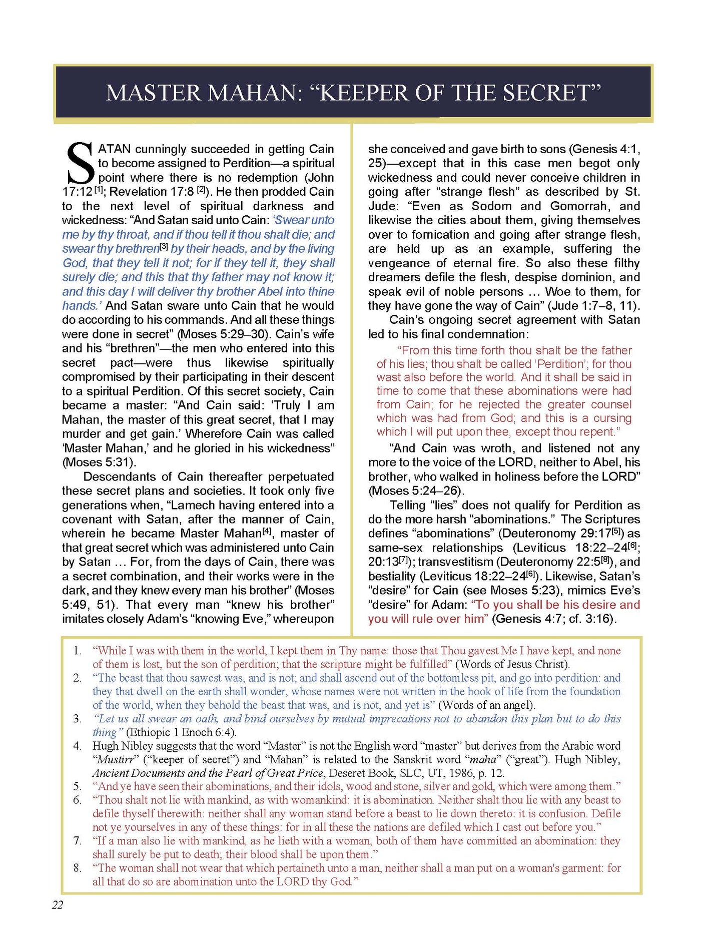 Annotated Five Books of Moses