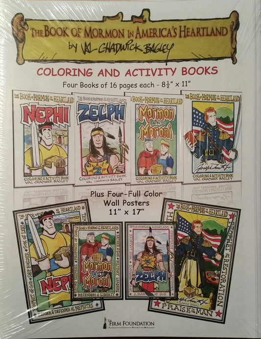 The Book of Mormon in America's Heartland Coloring and Activity Books