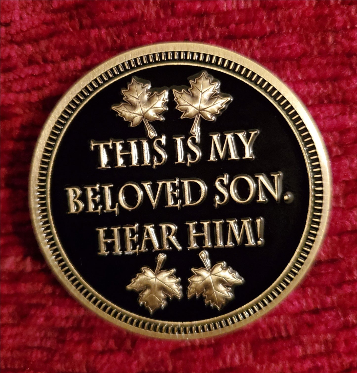 First Vision 200th Anniversary Commemorative Coin - Found em!