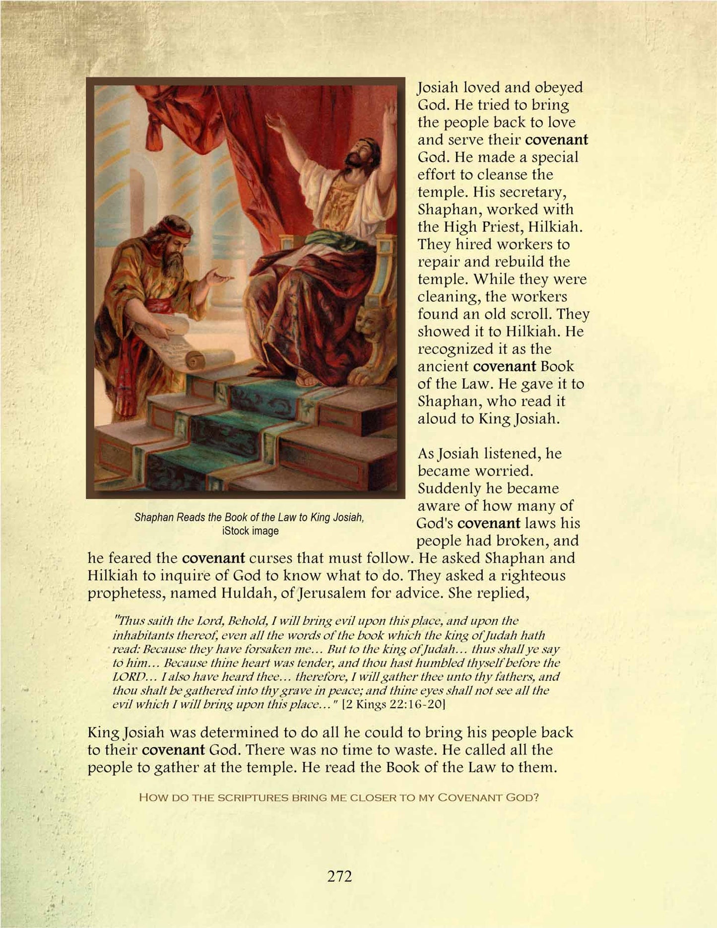 The Great Plan of Happiness and the Covenant