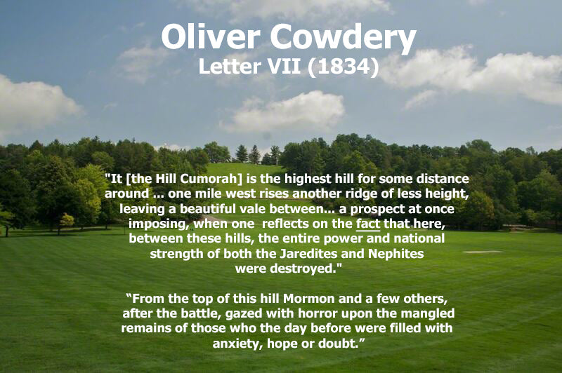 Scripture Central's Post on Letter VII by Oliver Cowdery