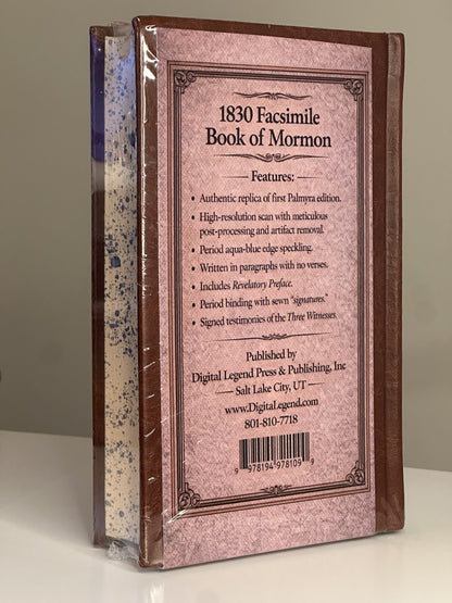 1830 Replica Book of Mormon - Heirloom Edition