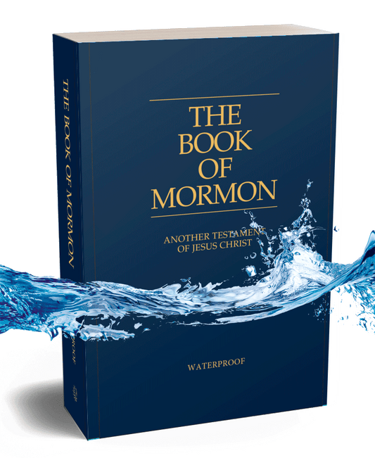 WaterProof Book of Mormon Pledge/Donation Page