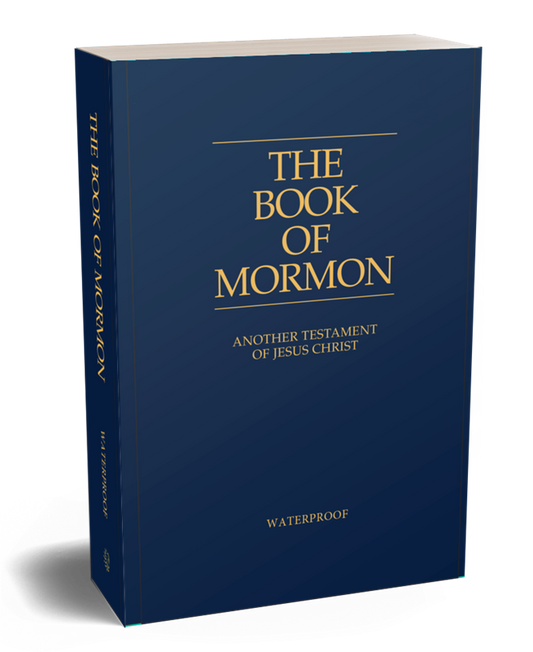 WaterProof Book of Mormon Pledge/Donation Page