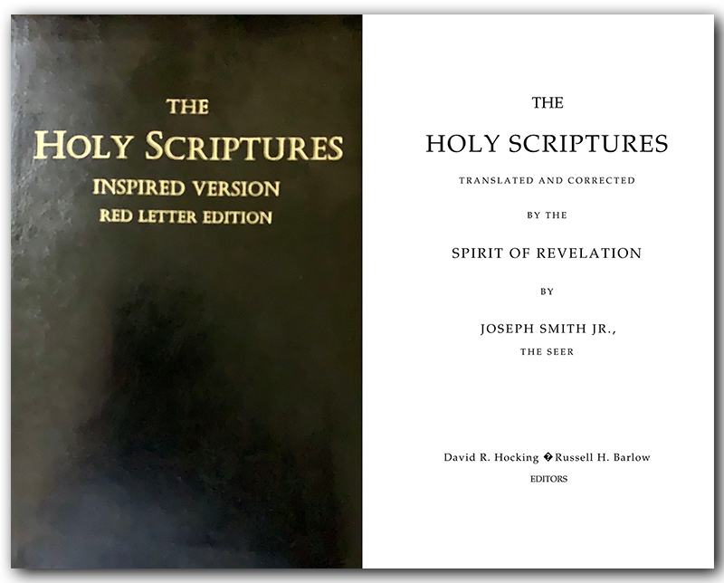 The Holy Sciptures - Inspired Version Red Letter Edition
